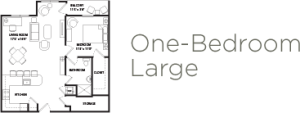 One Bedroom Large